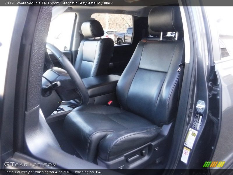 Front Seat of 2019 Sequoia TRD Sport