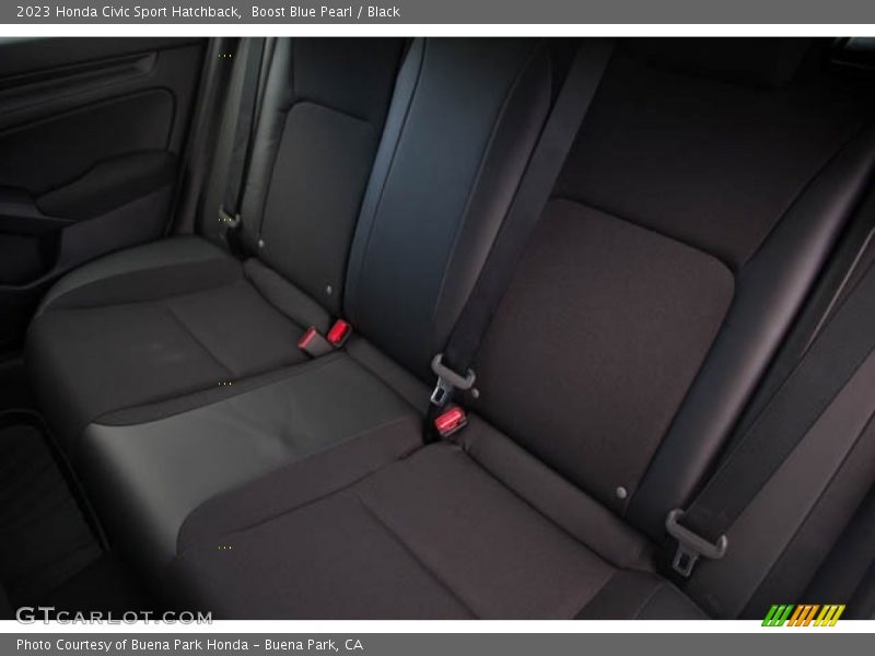 Boost Blue Pearl / Black 2023 Honda Civic Sport Hatchback