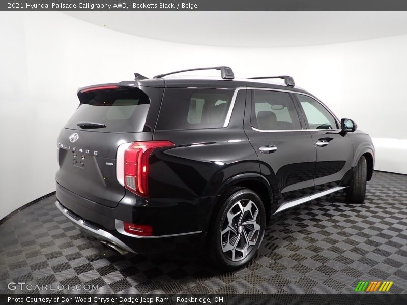 Becketts Black / Beige 2021 Hyundai Palisade Calligraphy AWD