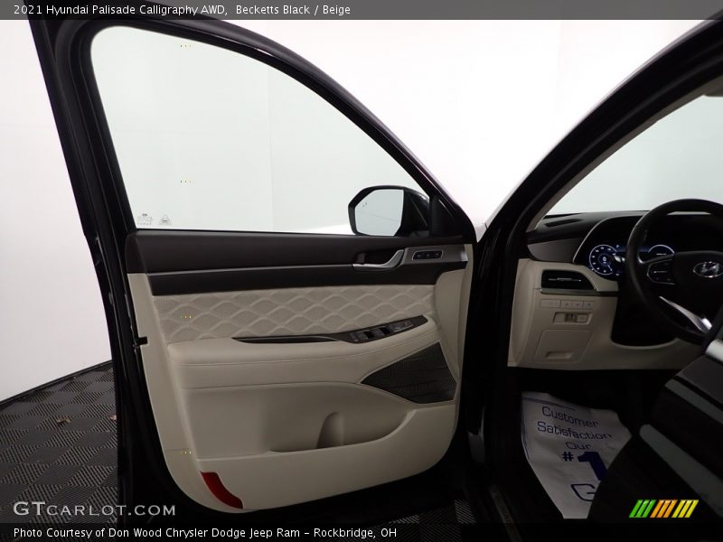 Becketts Black / Beige 2021 Hyundai Palisade Calligraphy AWD