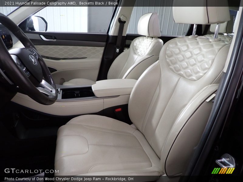 Becketts Black / Beige 2021 Hyundai Palisade Calligraphy AWD