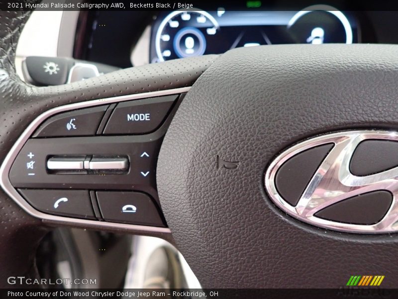 Becketts Black / Beige 2021 Hyundai Palisade Calligraphy AWD