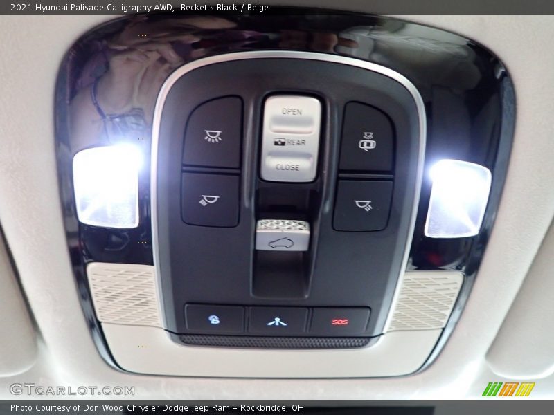 Becketts Black / Beige 2021 Hyundai Palisade Calligraphy AWD
