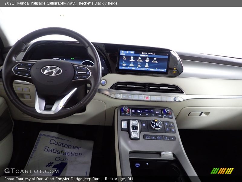Becketts Black / Beige 2021 Hyundai Palisade Calligraphy AWD