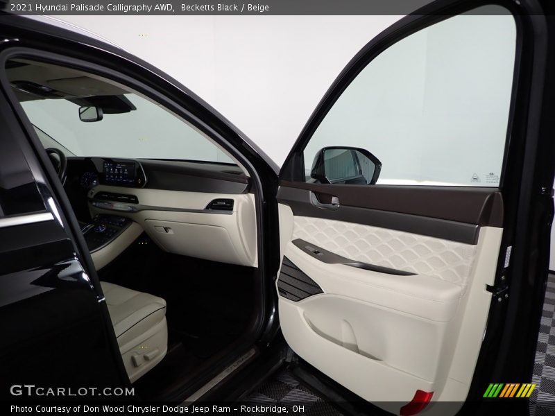 Becketts Black / Beige 2021 Hyundai Palisade Calligraphy AWD