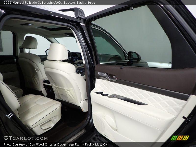 Becketts Black / Beige 2021 Hyundai Palisade Calligraphy AWD