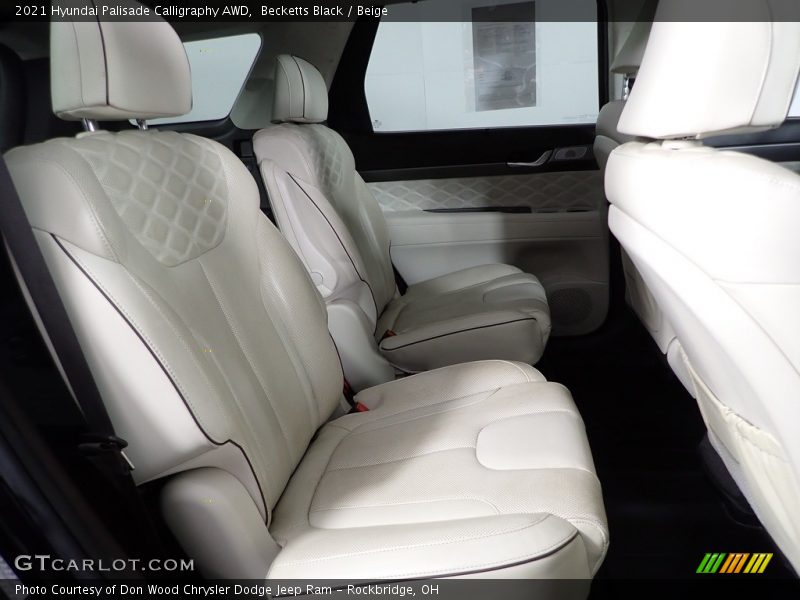 Becketts Black / Beige 2021 Hyundai Palisade Calligraphy AWD