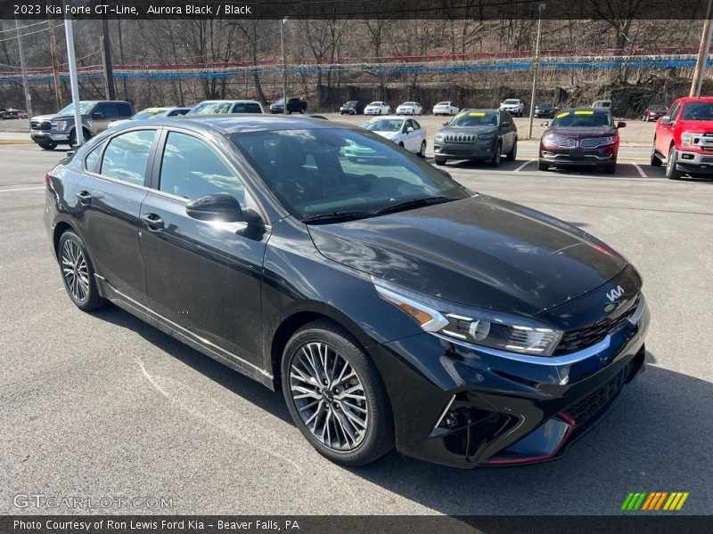 Front 3/4 View of 2023 Forte GT-Line