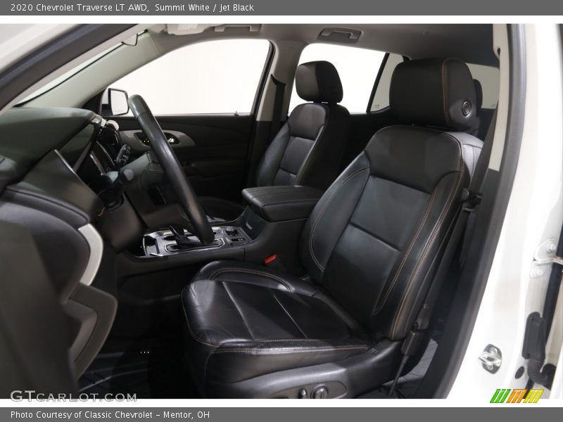 Summit White / Jet Black 2020 Chevrolet Traverse LT AWD