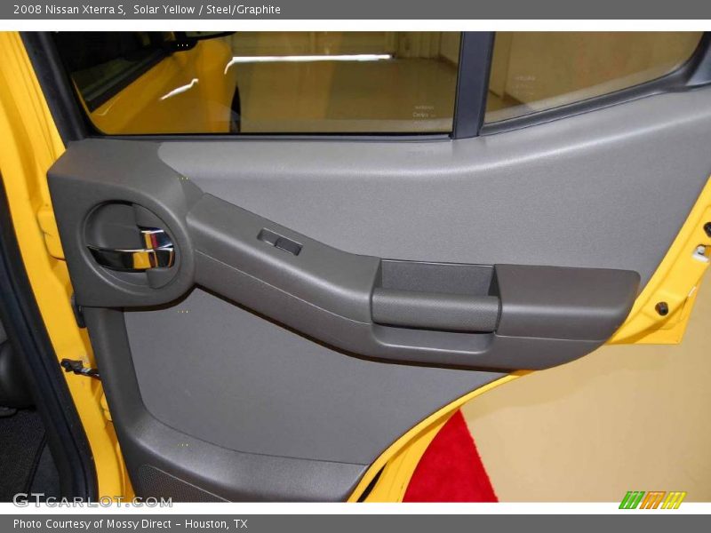 Solar Yellow / Steel/Graphite 2008 Nissan Xterra S