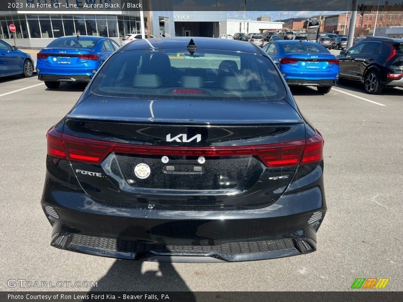 Aurora Black / Black 2023 Kia Forte GT-Line