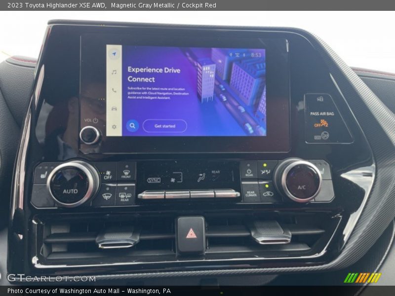 Controls of 2023 Highlander XSE AWD