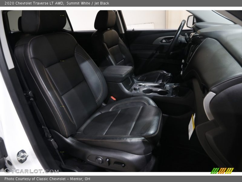 Summit White / Jet Black 2020 Chevrolet Traverse LT AWD