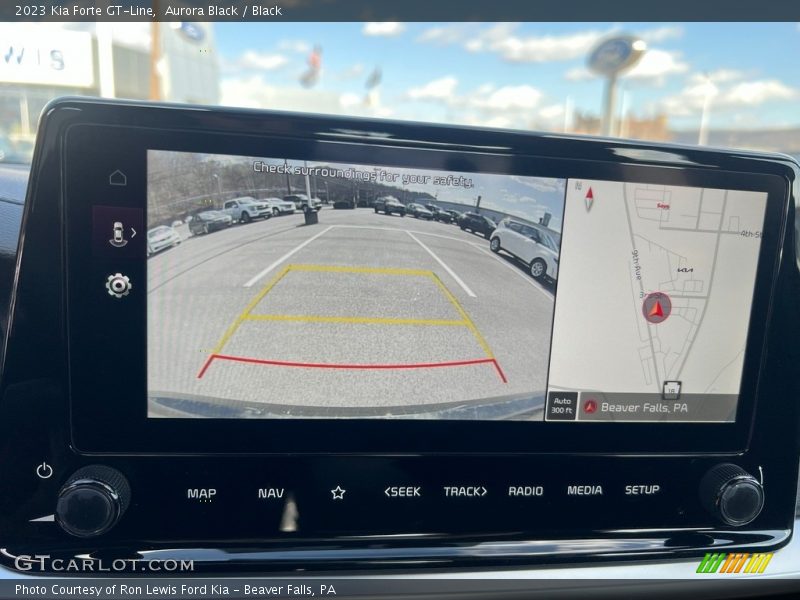 Aurora Black / Black 2023 Kia Forte GT-Line