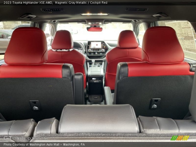 Rear Seat of 2023 Highlander XSE AWD