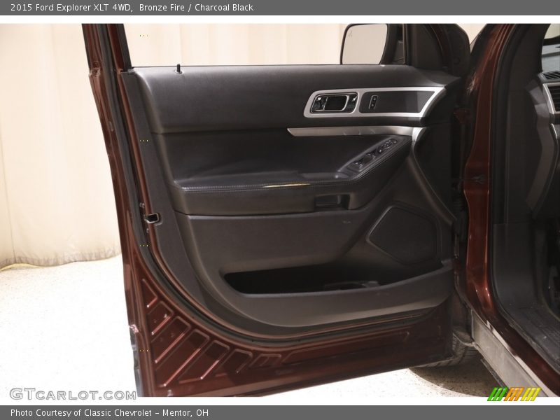 Bronze Fire / Charcoal Black 2015 Ford Explorer XLT 4WD