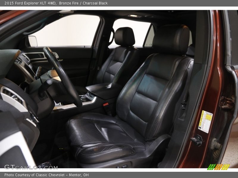 Bronze Fire / Charcoal Black 2015 Ford Explorer XLT 4WD