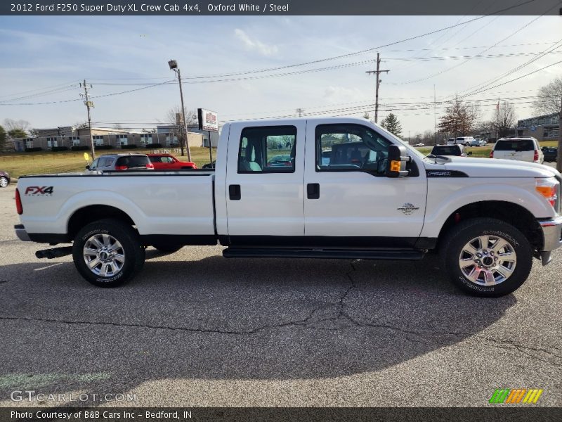 Oxford White / Steel 2012 Ford F250 Super Duty XL Crew Cab 4x4