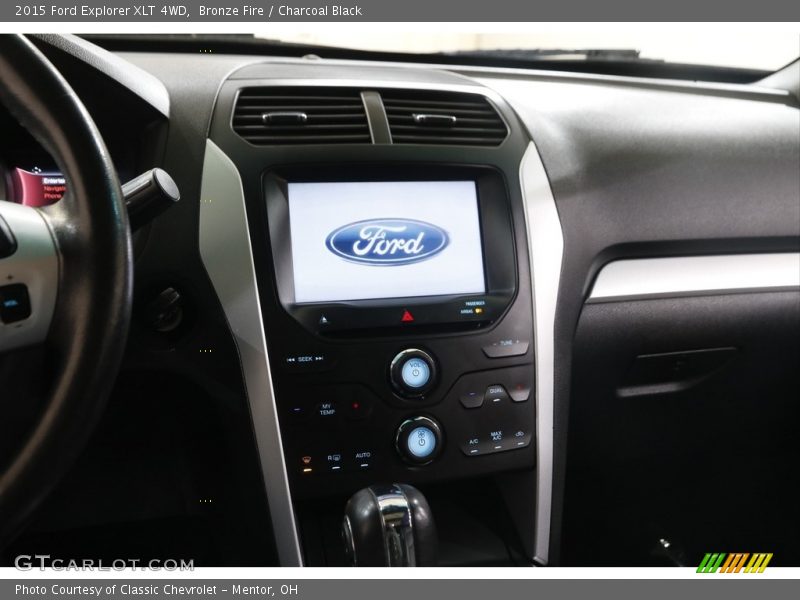 Bronze Fire / Charcoal Black 2015 Ford Explorer XLT 4WD