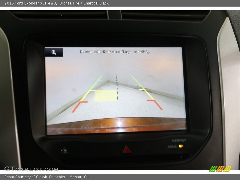 Bronze Fire / Charcoal Black 2015 Ford Explorer XLT 4WD