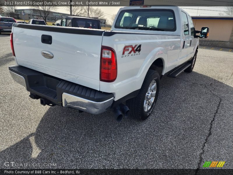 Oxford White / Steel 2012 Ford F250 Super Duty XL Crew Cab 4x4