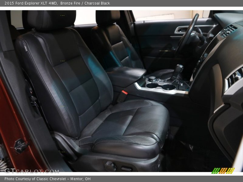 Bronze Fire / Charcoal Black 2015 Ford Explorer XLT 4WD