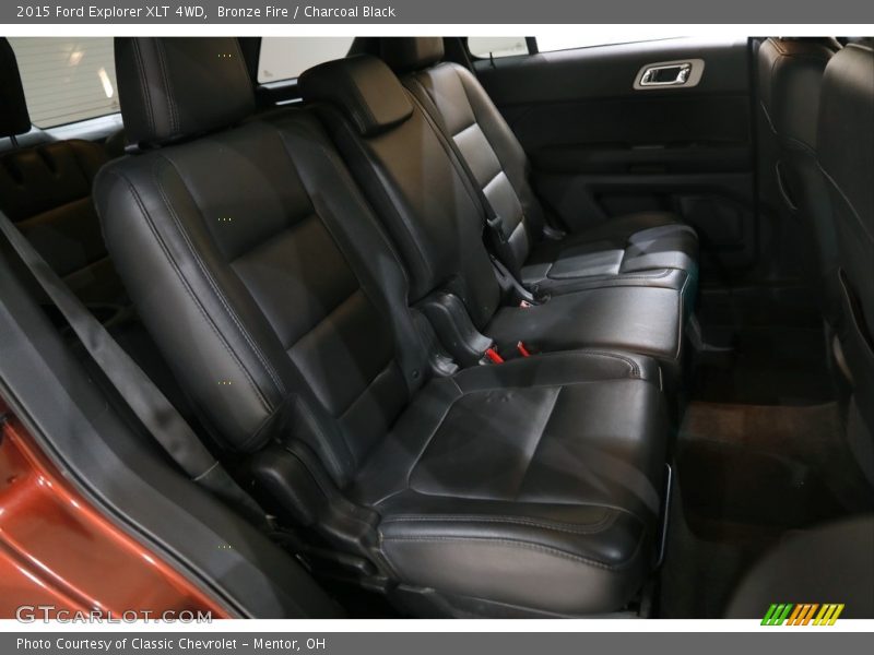 Bronze Fire / Charcoal Black 2015 Ford Explorer XLT 4WD