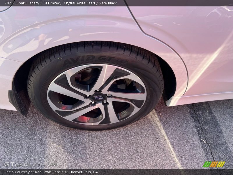 Crystal White Pearl / Slate Black 2020 Subaru Legacy 2.5i Limited