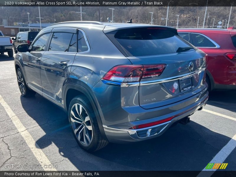 Platinum Gray Metallic / Titan Black 2020 Volkswagen Atlas Cross Sport SEL R-Line 4Motion