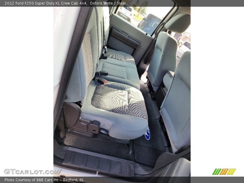 Oxford White / Steel 2012 Ford F250 Super Duty XL Crew Cab 4x4