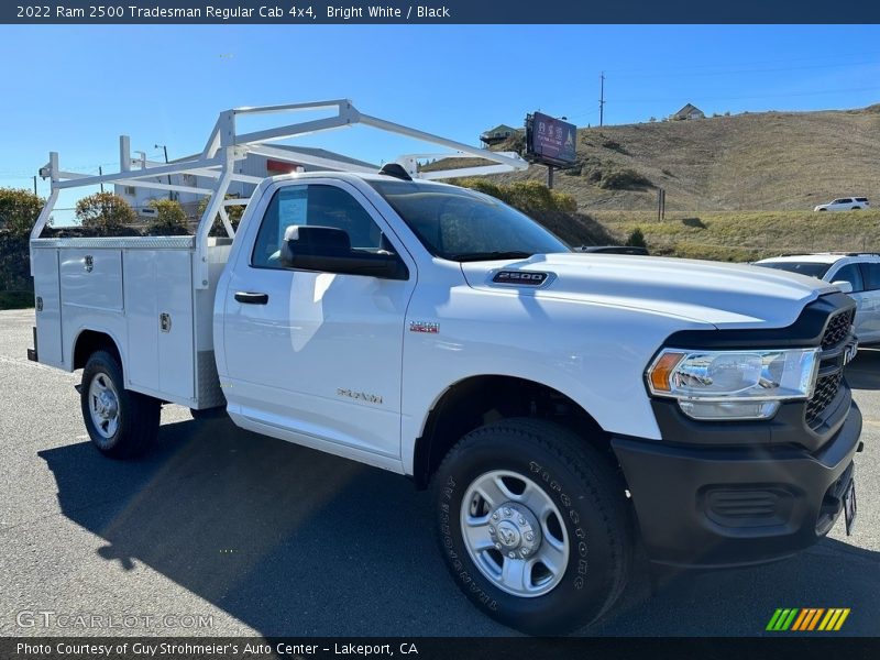 Bright White / Black 2022 Ram 2500 Tradesman Regular Cab 4x4