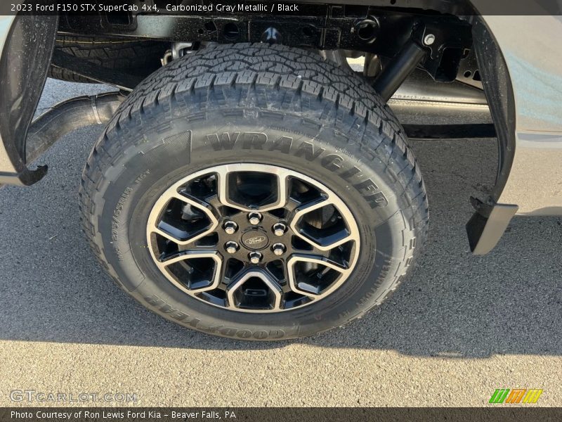 Carbonized Gray Metallic / Black 2023 Ford F150 STX SuperCab 4x4
