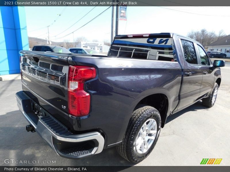 Dark Ash Metallic / Jet Black 2023 Chevrolet Silverado 1500 LT Crew Cab 4x4