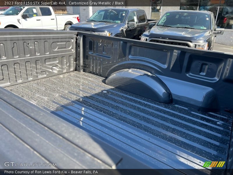Carbonized Gray Metallic / Black 2023 Ford F150 STX SuperCab 4x4