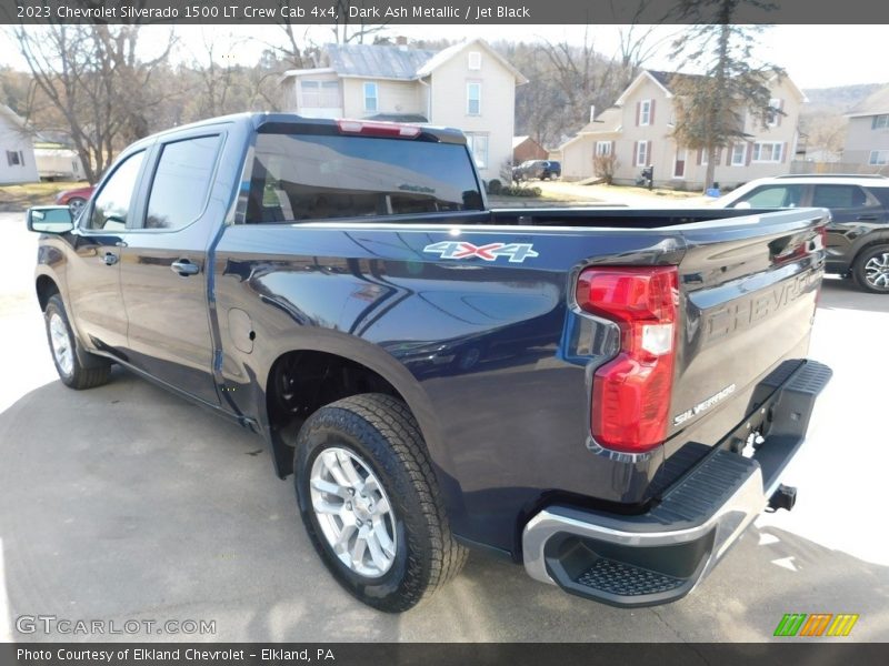 Dark Ash Metallic / Jet Black 2023 Chevrolet Silverado 1500 LT Crew Cab 4x4