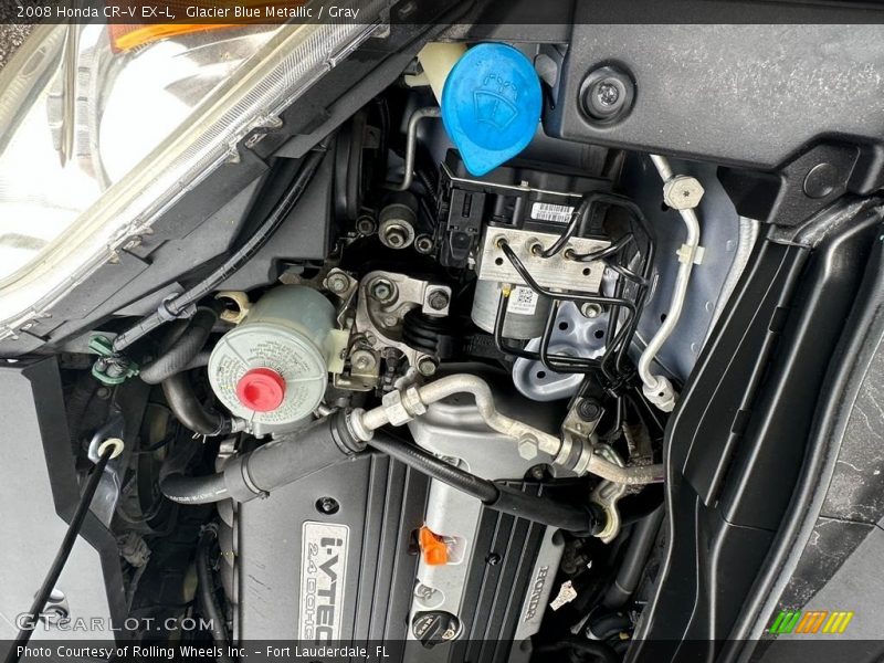 Glacier Blue Metallic / Gray 2008 Honda CR-V EX-L