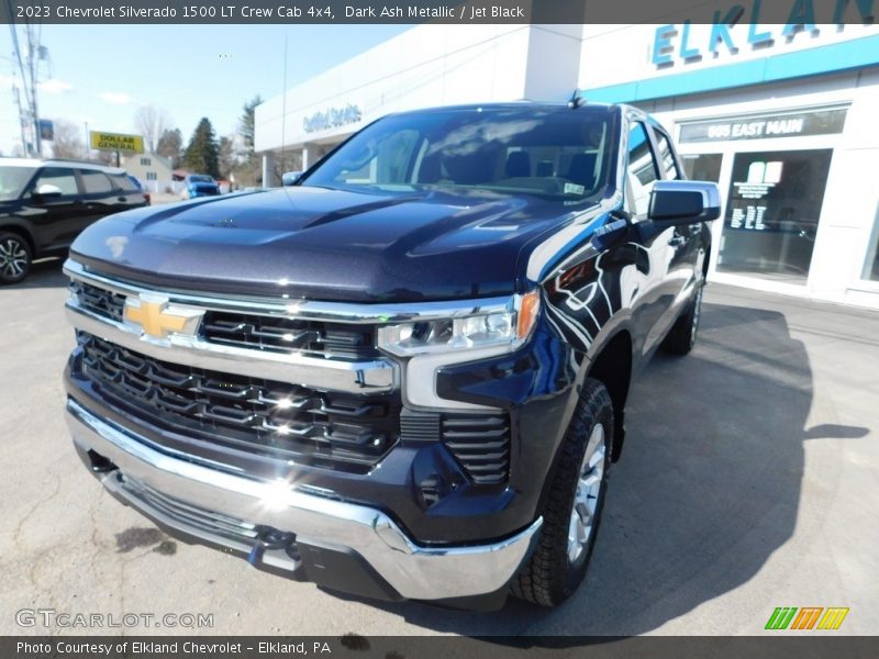 Dark Ash Metallic / Jet Black 2023 Chevrolet Silverado 1500 LT Crew Cab 4x4
