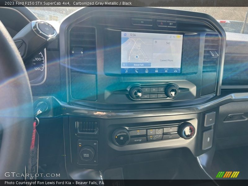Carbonized Gray Metallic / Black 2023 Ford F150 STX SuperCab 4x4