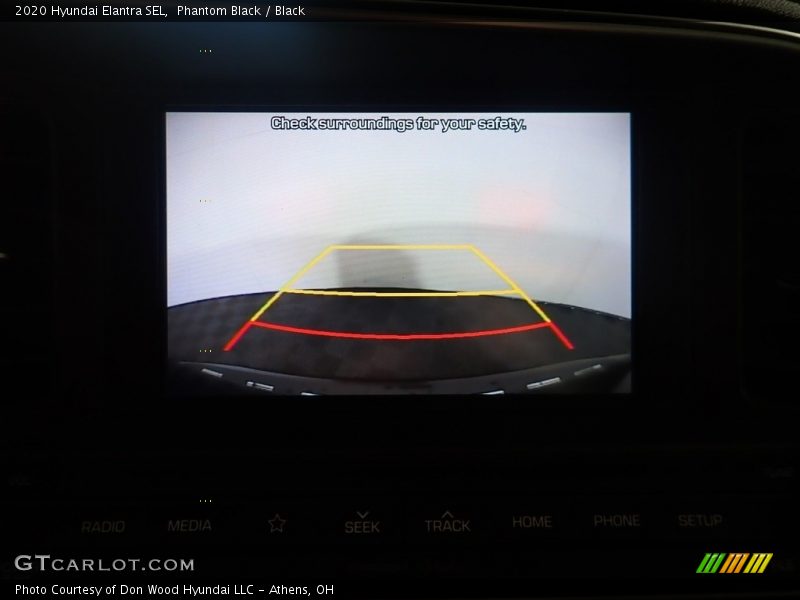 Phantom Black / Black 2020 Hyundai Elantra SEL