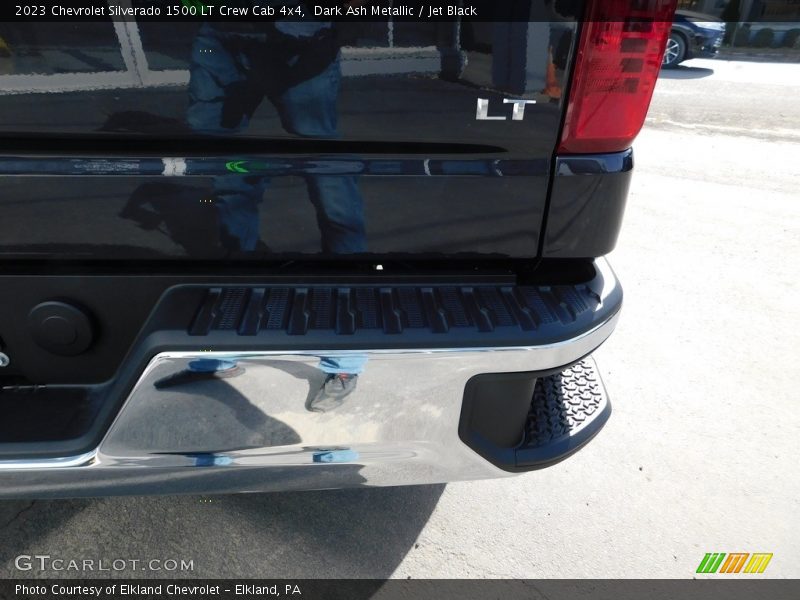 Dark Ash Metallic / Jet Black 2023 Chevrolet Silverado 1500 LT Crew Cab 4x4