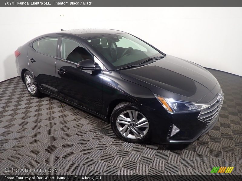 Phantom Black / Black 2020 Hyundai Elantra SEL