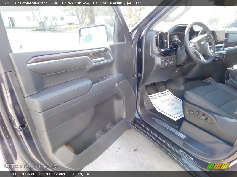 Dark Ash Metallic / Jet Black 2023 Chevrolet Silverado 1500 LT Crew Cab 4x4