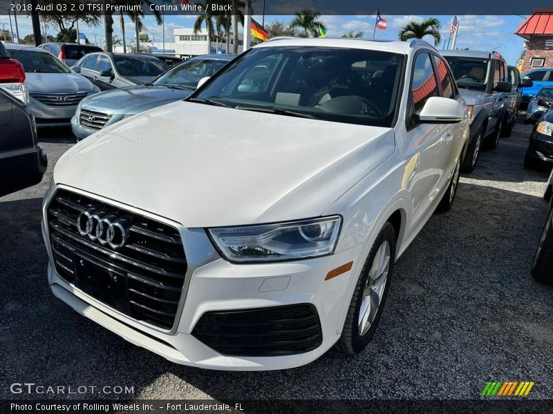 Cortina White / Black 2018 Audi Q3 2.0 TFSI Premium