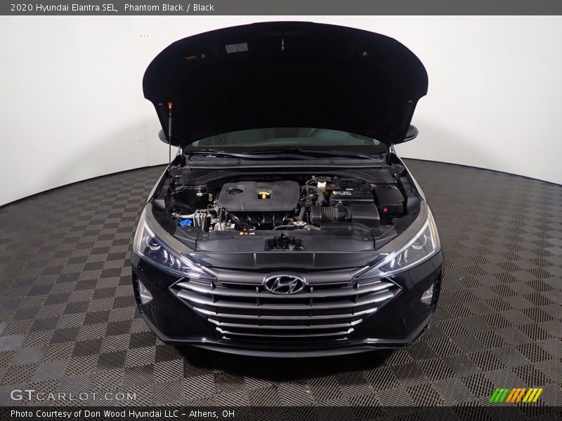 Phantom Black / Black 2020 Hyundai Elantra SEL