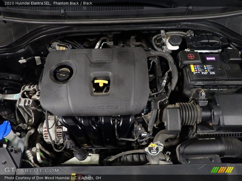 Phantom Black / Black 2020 Hyundai Elantra SEL