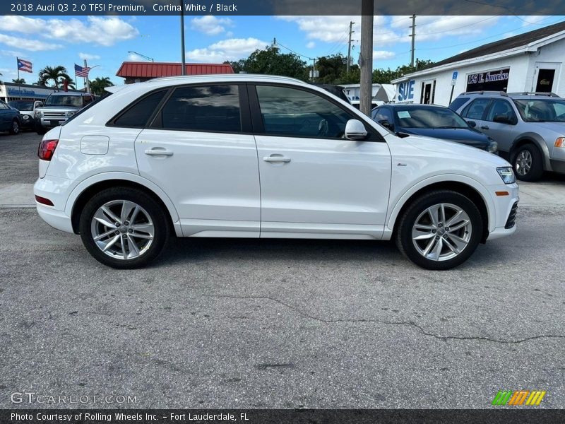 Cortina White / Black 2018 Audi Q3 2.0 TFSI Premium
