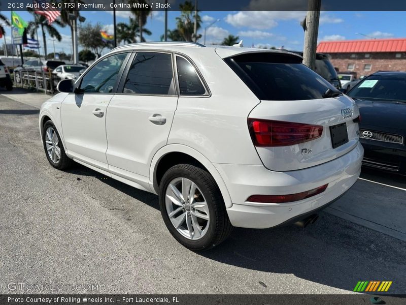 Cortina White / Black 2018 Audi Q3 2.0 TFSI Premium
