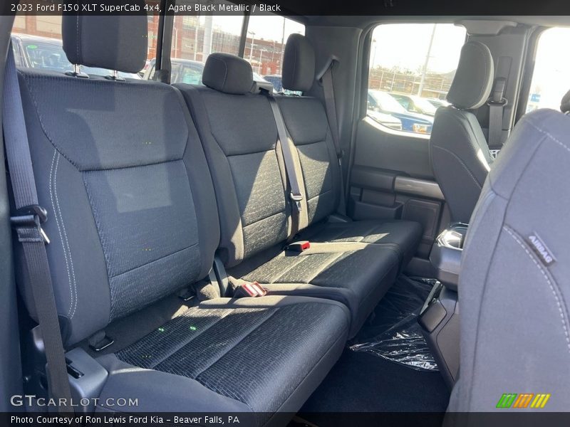 Rear Seat of 2023 F150 XLT SuperCab 4x4