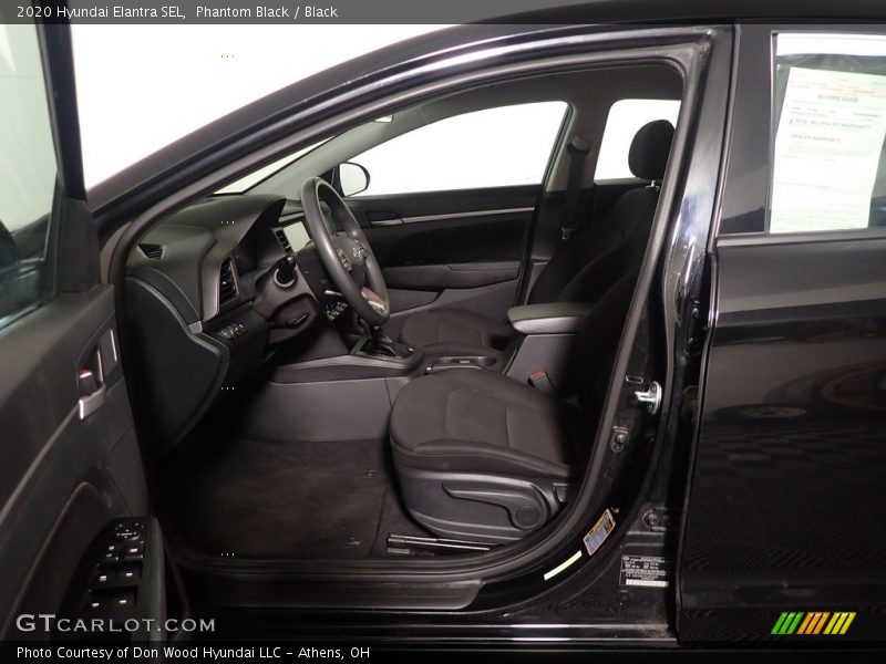 Phantom Black / Black 2020 Hyundai Elantra SEL