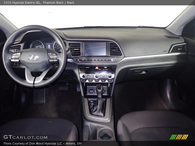 Phantom Black / Black 2020 Hyundai Elantra SEL